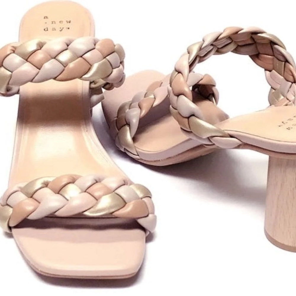 A New Day Double Strap Basil Slip-on Sandal Shoes